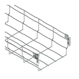 Rácsos kábeltálca 3m E91 galván/elektrolit horganyzott acél U-alak 110mm x 200mm x DZI KOPOS
